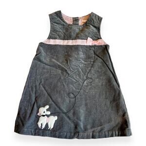 Gymboree Poodle Velveteen Jumper